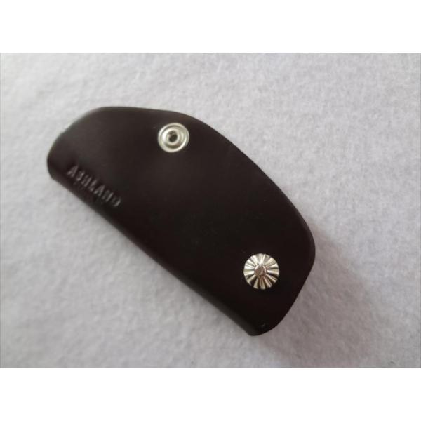 Ashland ホーウィン Horween #8 茶 Shell コードバン Cordovan キー...