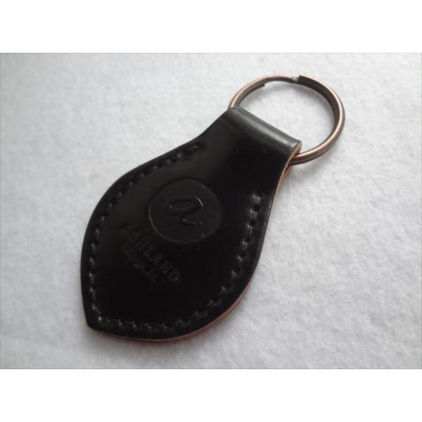 Ashland ホーウィン シェル コードバン Key Fob キーホルダー Color 黒 ブラッ...