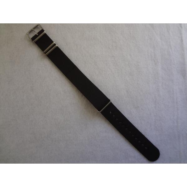 traser トレーサー 純正 22mm ベルト NATOタイプ 腕時計 バンド 黒