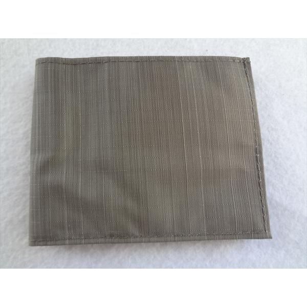 ALL-ETT 極薄財布 カード 札入れ Nylon Sport Wallet 茶(Pebble B...