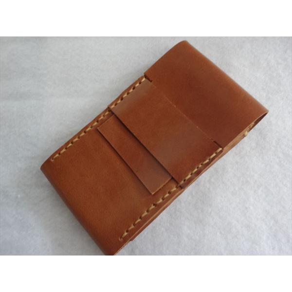 レザー 本革 ケース トランプ タロット カード 小物 入れ 茶色 茶 ブラウン