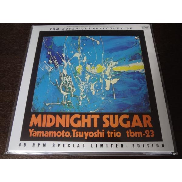 180g 重量盤 2枚組 LP 山本剛トリオ MIDNIGHT SUGAR ミッドナイトシュガー 4...