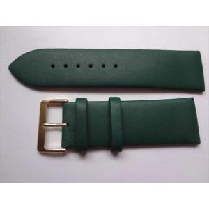腕時計レザーベルト 26mm  バンド 緑 グリーン
