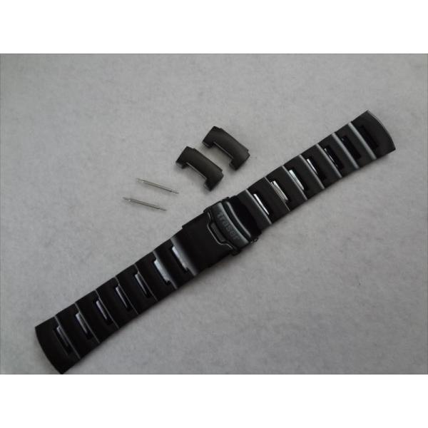 traserトレーサー純正ステンレスバンド黒PVDベルト18mm