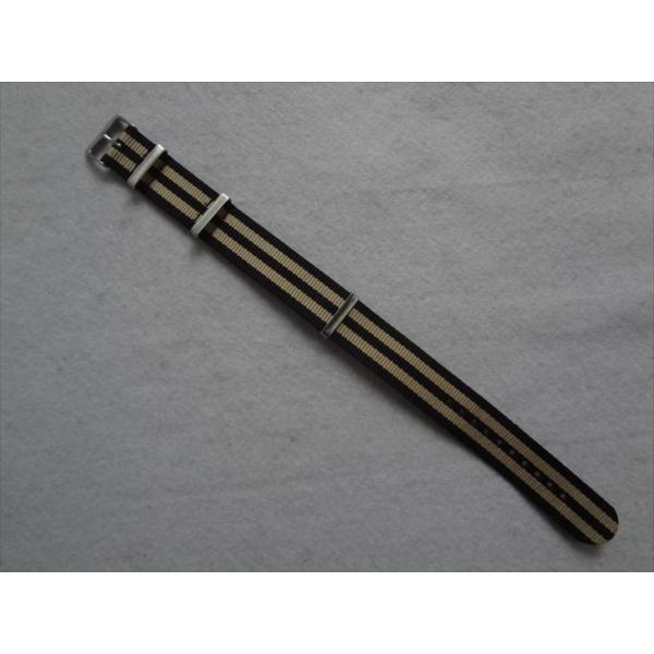 ドイツ Bear NATOタイプ 20mm バンド 腕時計ベルト 4 Ring Nylon Stra...