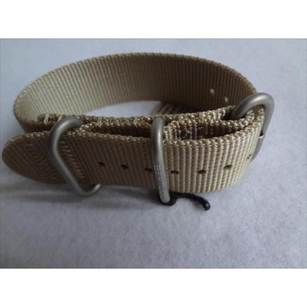 BERTUCCIベルトゥッチ腕時計ベルトNATOタイプ22mmバンドKhakiカーキ