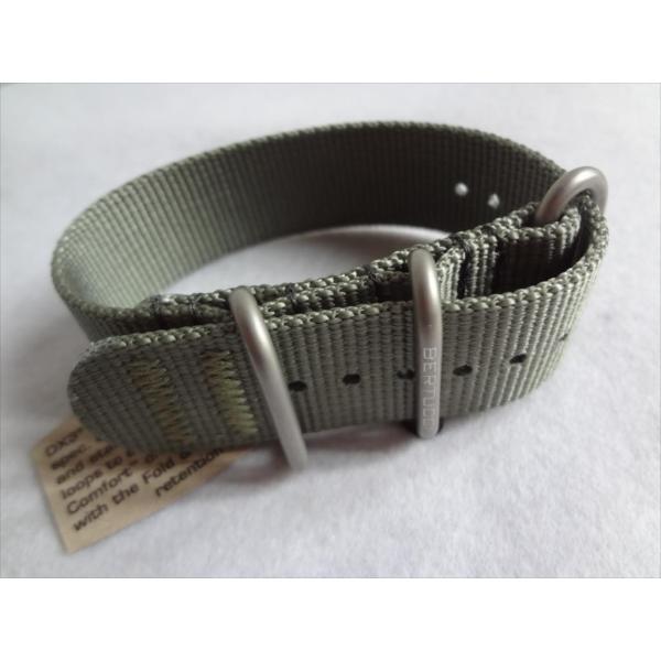 BERTUCCIベルトゥッチ腕時計ベルトNATOタイプ22mmバンドDrab