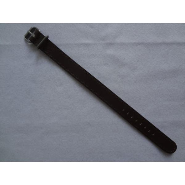 BERTUCCI腕時計NATOタイプ Duration レザーベルト 19mm バンド 茶色(Bro...