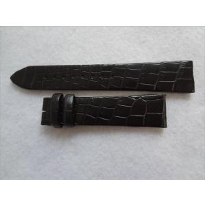 SEIKO純正バンド 18mm グランドセイコー クロコダイル本革 レザー