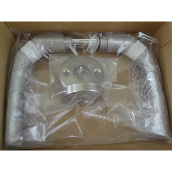 リクシル(トステム) D44ZLAA 把手セット　レバーハンドルＬＡＡ型 シルバー (アパートドア ...