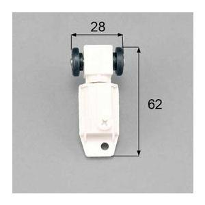 LIXIL・トステム 浴室中折ドア吊車セット（上部吊部品）左用 浴室ドア部品  DCZZ326