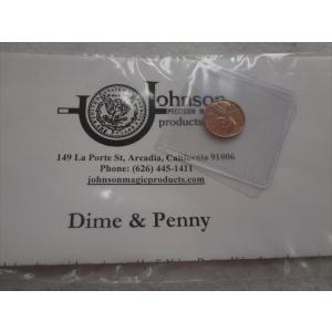 johnson products Dime & Penny Trick コイン 手品 マジック｜ecwide