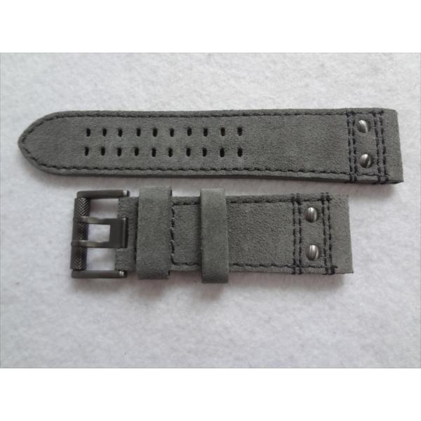 Luminox 純正 レザーバンド 1883用 26mm 腕時計ベルト リベット付き