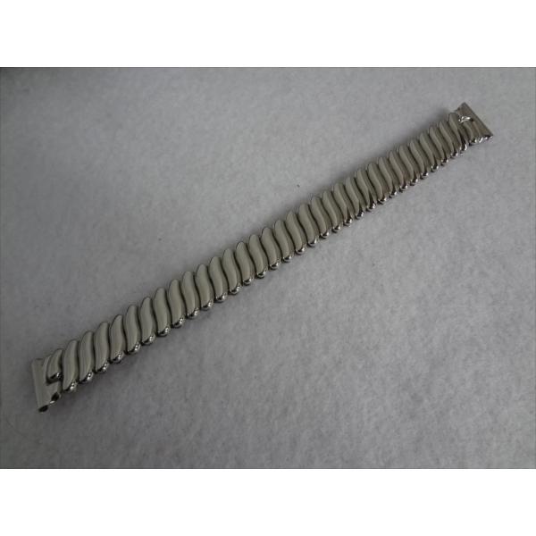 Hamilton ハミルトン 純正 BENTON H12231153用 15mm 蛇腹ステンレスベル...