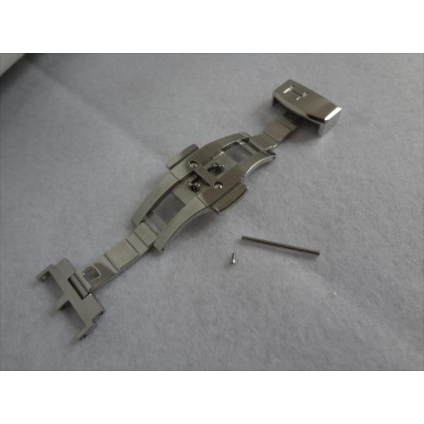 Hamilton ハミルトン純正バタフライ腕時計ベルト用バックル16mmプッシュ式