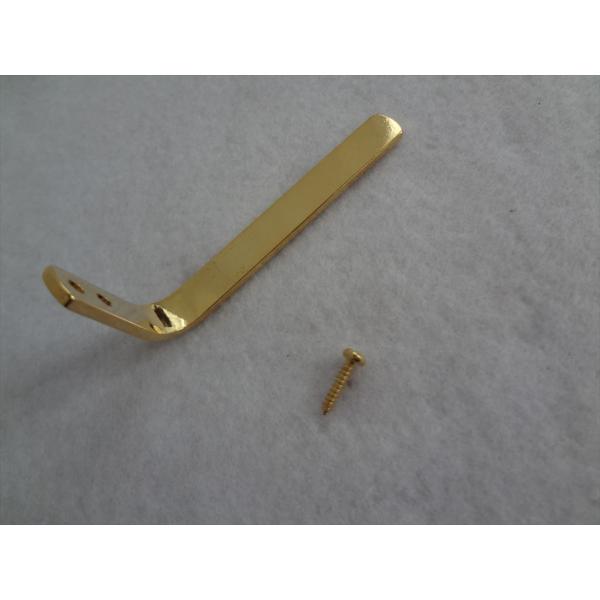 Hofner ヘフナー 純正 ギター ピックガード 用ブラケット  Gold color Pickg...