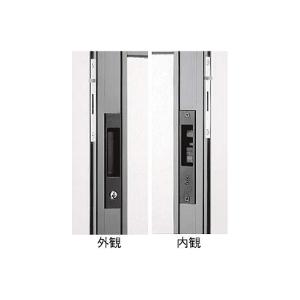 YKK AP 戸先 内外締り錠 HH4K16462 DG：ダークグレイ