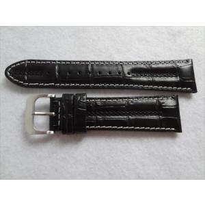 Longines ロンジン 純正 レザーベルト 18mm 腕時計 バンド 黒