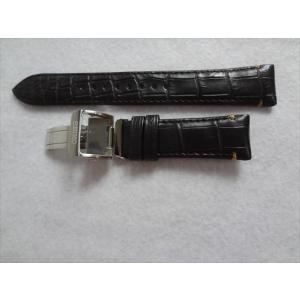 SEIKO プレザージュ 20mm 純正革ベルトバックル付　クロコダイル L07Y014J9 SEIKO プレザージュ 20mm 純正革ベルトバックル付