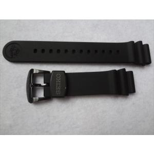 SEIKO 純正 ベルト PROSPEX SBDC095 用 腕時計バンド 20mm プロスペックス 黒色 ブラック