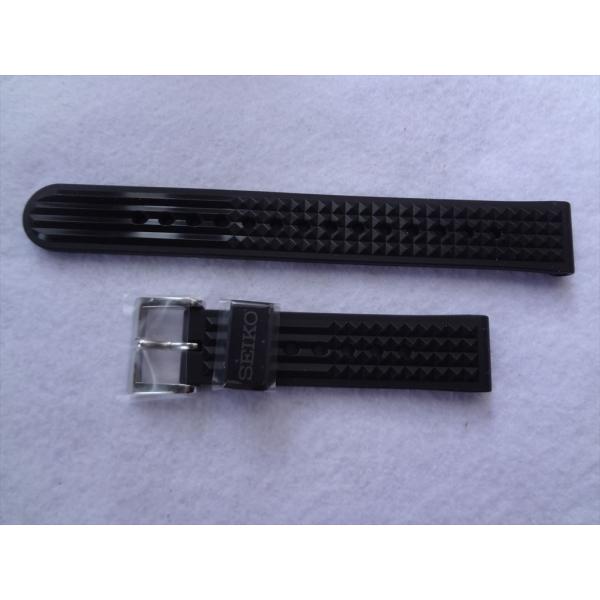取り寄せ SEIKO 純正 SBEX007 SBDX031 用 シリコンバンド 19mm 腕時計ベル...