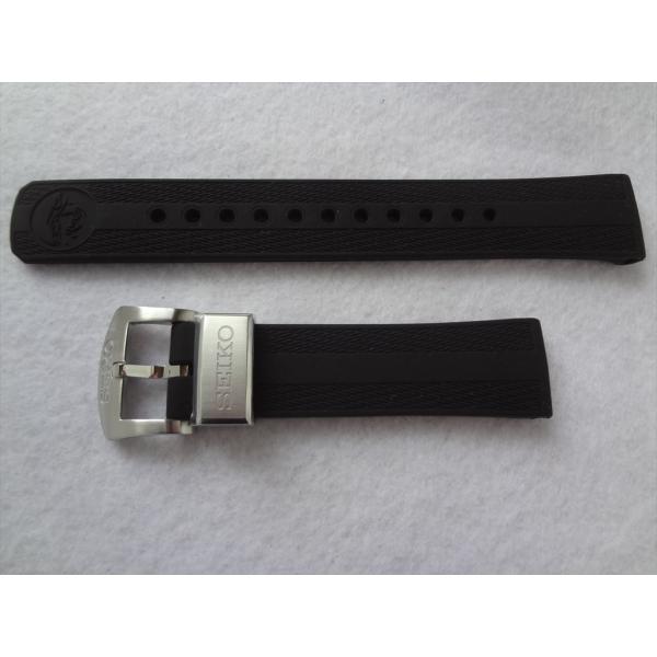 ★在庫有 SEIKO 純正 腕時計バンド SBDC105 6R35-00P0用 20mm ベルト 黒...
