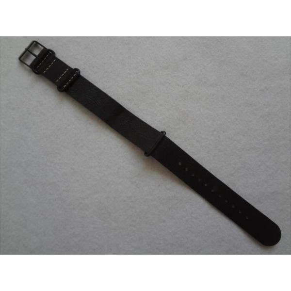 Timex 純正 レザーバンドTW2P62200用 20mm ウィークエンダークロノ用 NATOタイ...