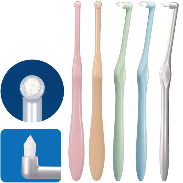 Ciメディカル　ミクリン　ワンタフト（Sやわらかめ/Mふつう） （10本セット、カラーは５色ランダム...