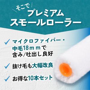 マイクロファイバー 塗装ローラー 6インチ 1...の詳細画像2