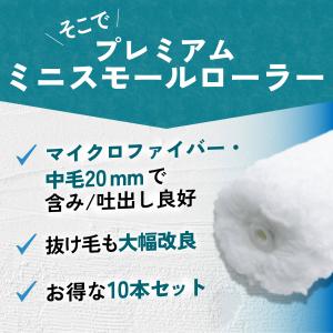 ミニスモール塗装ローラー マイクロファイバー ...の詳細画像2