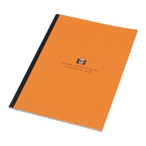 ノート B5 60ページ 罫線6mm オレンジ MATERIA 大学ノート シンプル 公式通販サイト