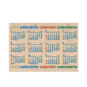 カレンダー ポスター B3 2024年 1月始ま...の商品画像