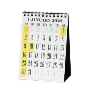 カレンダー 卓上 A6 2022年 1月始まり ONYX シンプル 公式通販サイト