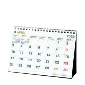 [可] カレンダー 4月始まり 卓上 B6 2023年 シンプル 公式通販サイト