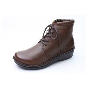 HPS エイチピーエス ブーツ CHO ブラウン 本革 セール ファスナー付き 送料無料 10723