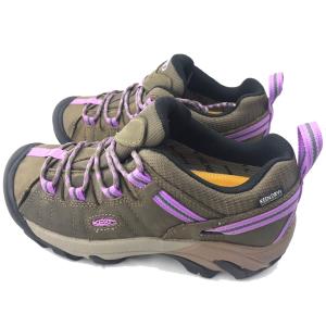KEEN (10%OFFクーポン配布中) ターギー ツー ウォータープルーフ アウトドアシューズ TARGHEE II WP OUTDOOR Syrup×FlintStone LAVENDER