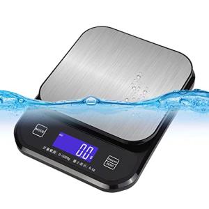 AWUNWA クッキングスケール IP67防水 キッチン はかり 5kg