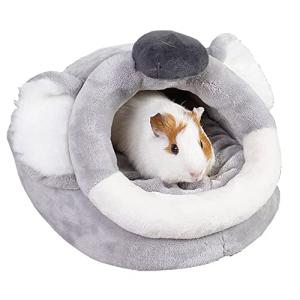 moin moin モルモット フェレット うさぎ ベッド ハウス 家 小屋 寝床 隠れ家 ドーム型 おうちふかふか ふわふわ あったか ねずみ