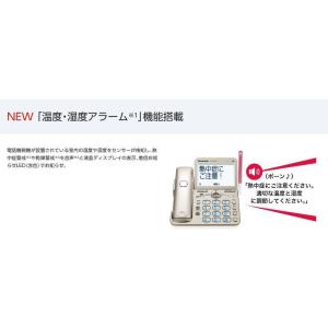 電話機 パナソニック 子機1台付き 温度・湿度...の詳細画像3