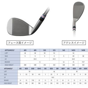 アーティザンゴルフ ウェッジ メッキ トゥルー...の詳細画像4