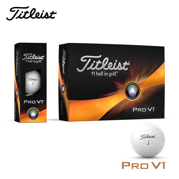 Titleist タイトリスト 2023年 PRO V1 12球入 ダース ゴルフボール 日本正規品