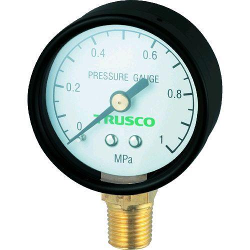 あすつく対応 「直送」 トラスコ TRUSCO TP-G40A 圧力計 表示板径Φ４０ 立型口径Ｒ１...