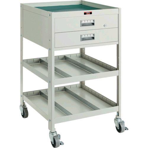 【個数：1個】 トラスコ TRUSCO BUWF-2 アングル式ツールワゴン ＢＵＷＦ型ワゴン ５０...