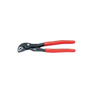 あすつく対応 「直送」 クニペックス（KNIPEX） 8703-180 ウォーターポンププライヤー コブラ ソフトプラスチックハンドル １８０ｍｍ｜edenki