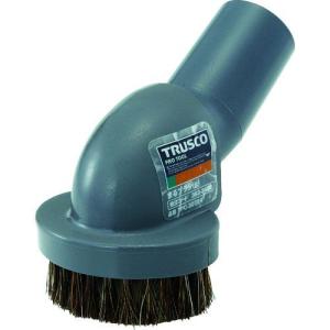 トラスコ中山 TRUSCO TPC30724 まるブラシ 馬毛 グレー 363-3489