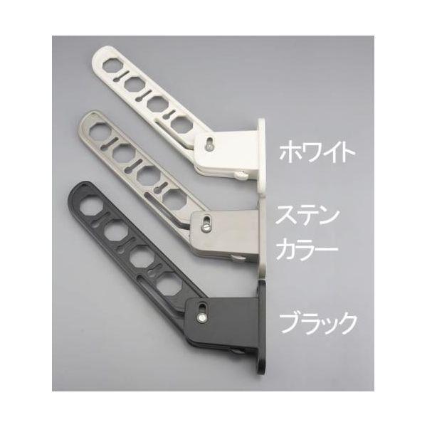 エスコ EA951FB-75 ５５０ｘ１６０ｍｍ ベランダ物干し ステンカラー EA951FB75【...