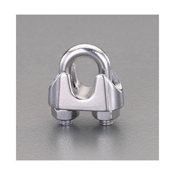 エスコ EA638RZ-10 １０ｍｍ ワイヤーロープクリップ ステンレス製 EA638RZ10【キ...