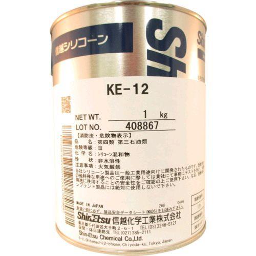 あすつく対応 「直送」 信越化学工業 SHINETSU KE-12 シリコーン二液型ＲＴＶゴム １ｋ...
