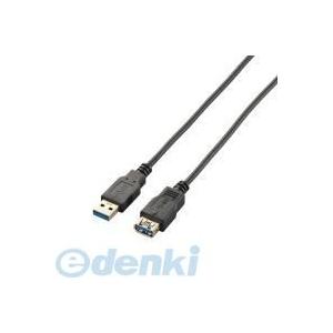 ELECOM エレコム USB3-EX10BK 極細USB3.0延長ケーブル（A-A） USB3EX...