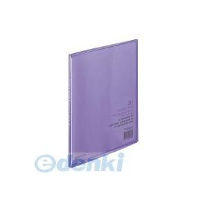 コクヨ KOKUYO ラ−5V クリヤーブック〈キャリーオール〉（固定式）B5縦20枚ポケット 紫 ...